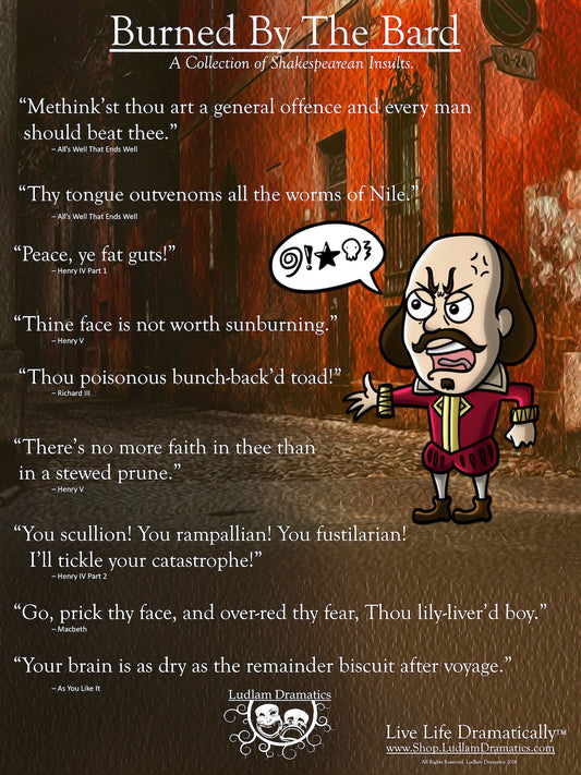 Burned by the Bard Poster