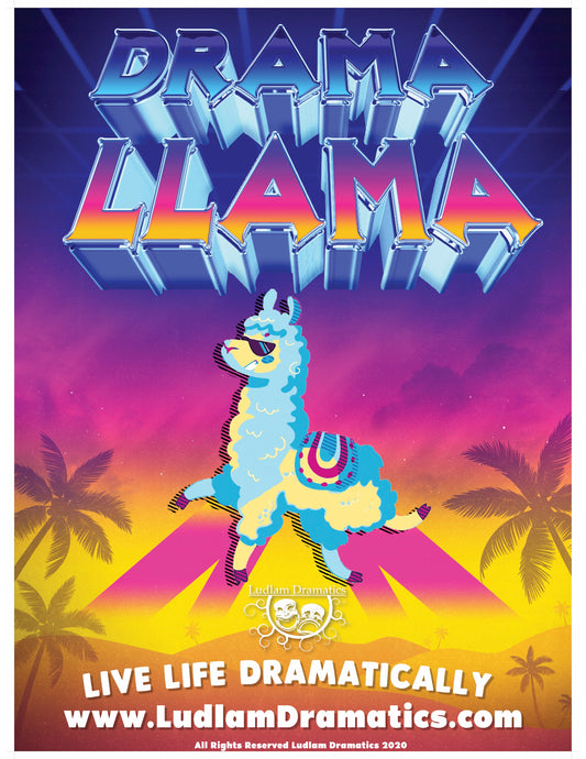 Drama Llama Poster